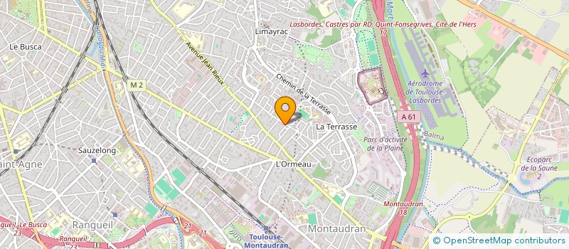 localisation de l'entreprise SOCIETE OCCITANE DE CONSEILS ET D'INVESTISSEMENTS EN ABREGE OCTI NVEST à TOULOUSE