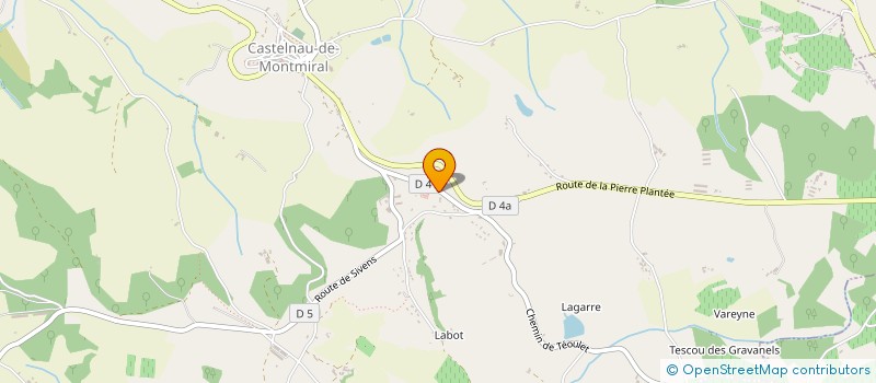 localisation de l'entreprise SOCIETE OCCITANE DES BOIS ET DERIVES à CASTELNAU-DE-MONTMIRAL