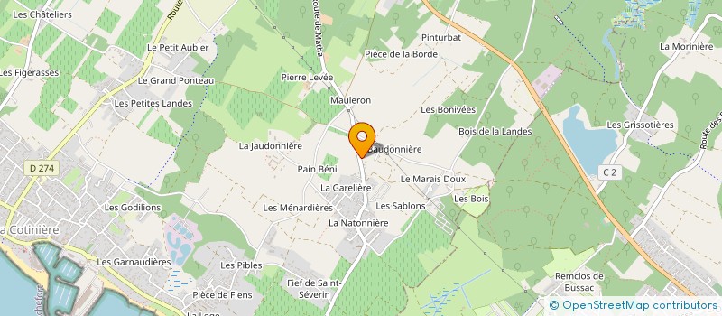 localisation de l'entreprise SOCIETE OLERONNAISE ELECTRICITE INDUSTRIELLE S.O.E.I  SAINT-PIERRE-D OLERON