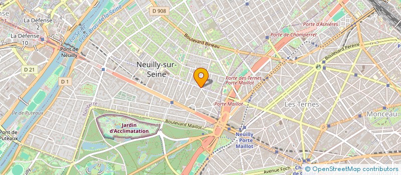 localisation de l'entreprise SOCIETE OLIVE ET FILS SAS à NEUILLY-SUR-SEINE