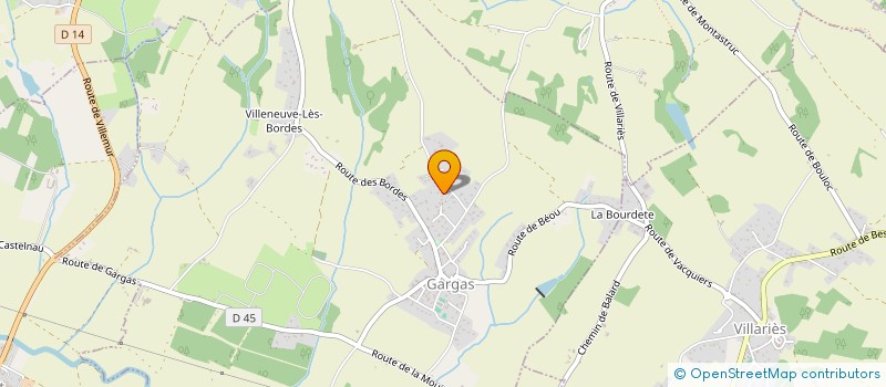 localisation de l'entreprise SOCIETE OLIVIER DUBOIS  GARGAS