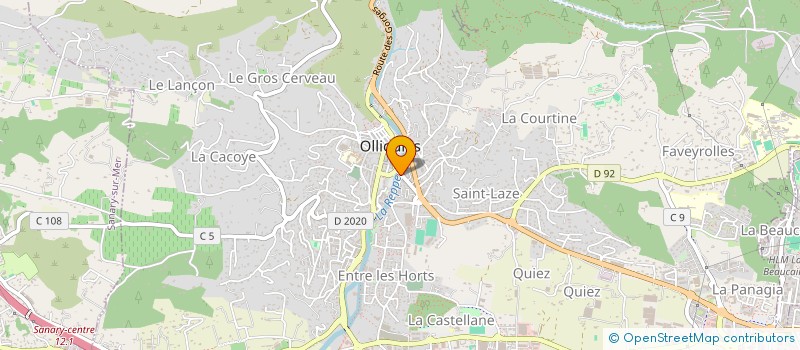 localisation de l'entreprise SOCIETE OLLIOULLAISE DE VETEMENTS à OLLIOULES