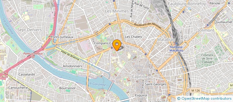 localisation de l'entreprise SOCIETE OLYMPIE à TOULOUSE