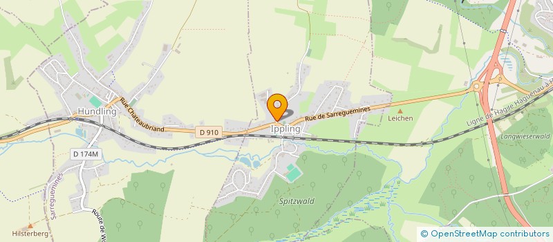 localisation de l'entreprise SOCIETE OMNISPORTS IPPLING  IPPLING