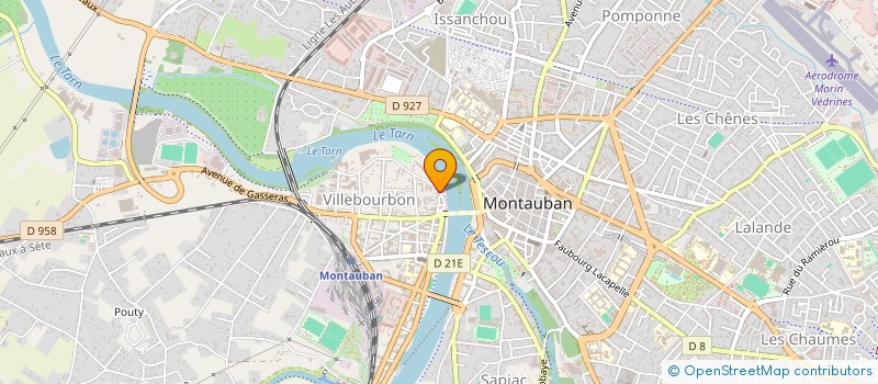 localisation de l'entreprise SOCIETE ONDES MUSICALES à MONTAUBAN