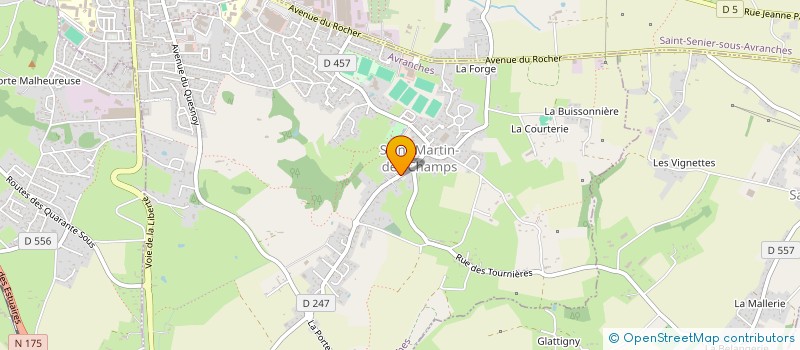 localisation de l'entreprise SOCIETE OPTIMUM AGENCEMENTS à AVRANCHES