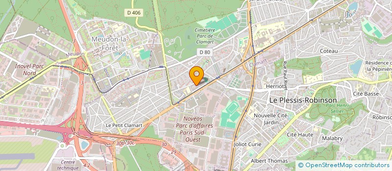 localisation de l'entreprise SOCIETE OPTIQUE DE LA PLAINE à CLAMART