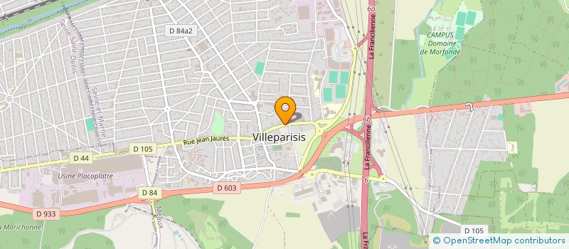 localisation de l'entreprise SOCIETE ORGANISATRICE DE TRANSPORTS ET CONVOYAGES à VILLEPARISIS