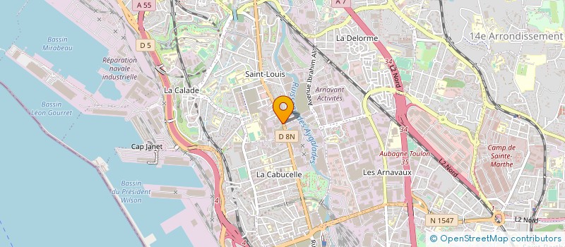 localisation de l'entreprise SOCIETE ORIENTAL à MARSEILLE