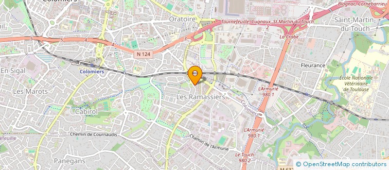 localisation de l'entreprise SOCIETE ORIGAMI à COLOMIERS