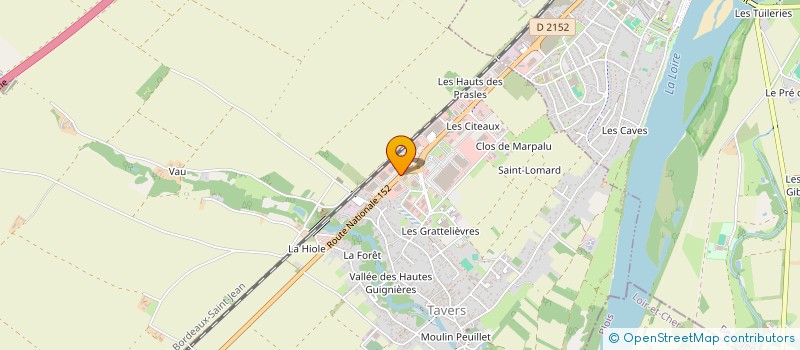 localisation de l'entreprise SOCIETE ORLEANAISE DE CHEMINEES à TAVERS
