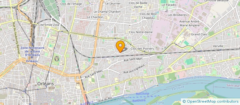 localisation de l'entreprise SOCIETE ORLEANAISE DE NEGOCE ALIMENTAIRE ET NON ALIMENTAIRE à ORLEANS