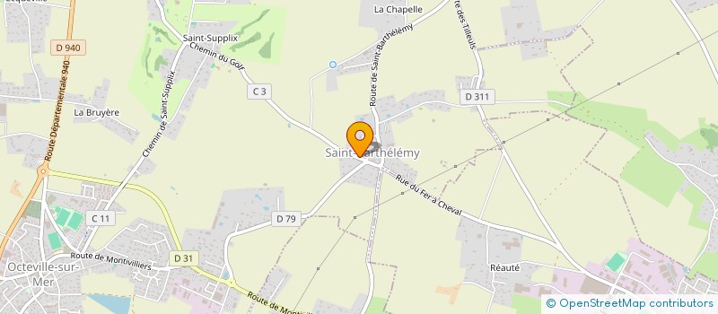 localisation de l'entreprise SOCIETE ORNITHOLOGIQUE DE L'ESTUAIRE  OCTEVILLE-SUR-MER