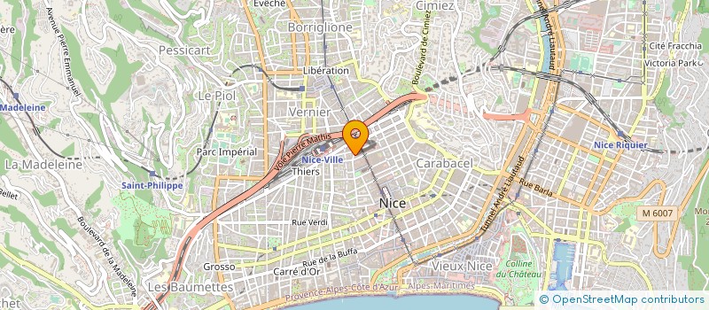 localisation de l'entreprise SOCIETE ORTHOPEDIE NICOISE à NICE