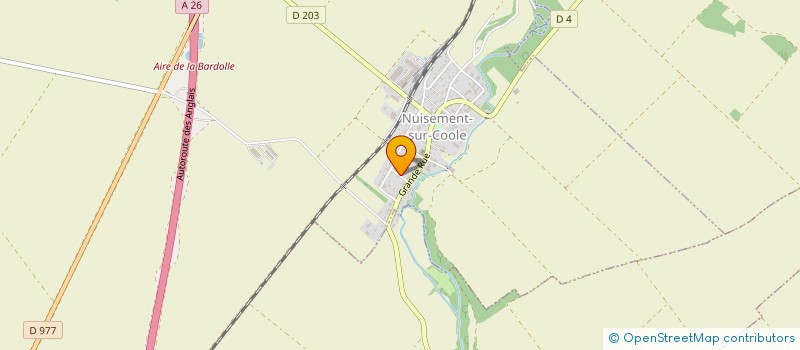 localisation de l'entreprise SOCIETE OSLO  NUISEMENT-SUR-COOLE