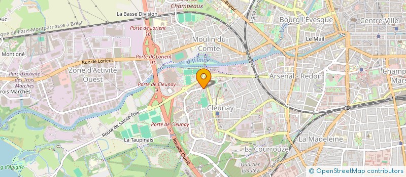 localisation de l'entreprise SOCIETE OTLO  RENNES