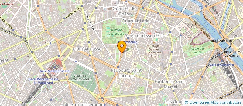 localisation de l'entreprise SOCIETE OUVERTURE ET RECHERCHES à PARIS