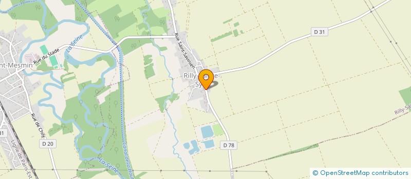 localisation de l'entreprise SOCIETE OZEREE  RILLY-SAINTE-SYRE