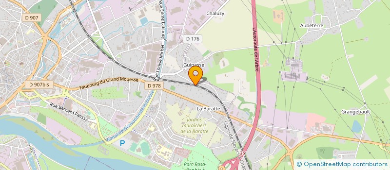 localisation de l'entreprise SOCIETE OZKA à NEVERS