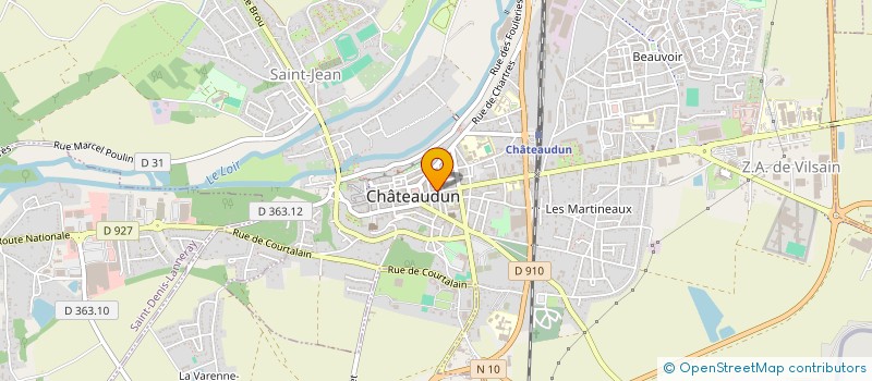 localisation de l'entreprise SOCIETE P.BOBET à CHATEAUDUN
