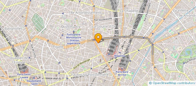 localisation de l'entreprise SOCIETE PAITRA INVEST. 1  PARIS