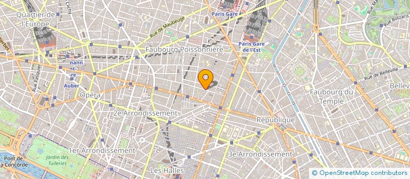 localisation de l'entreprise SOCIETE PAJIC  PARIS