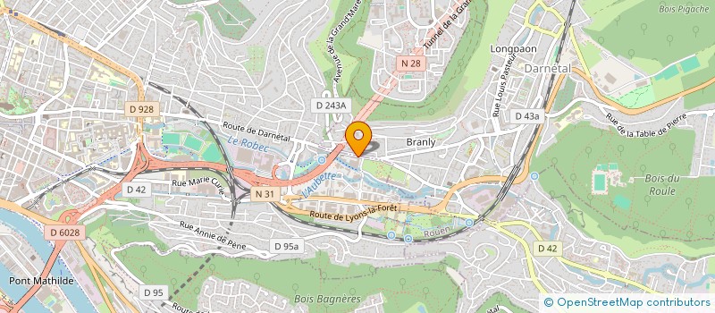 localisation de l'entreprise SOCIETE PALMIER à ROUEN