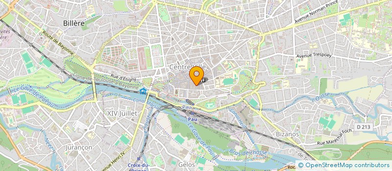 localisation de l'entreprise SOCIETE PALOISE DE DISTRIBUTION à PAU