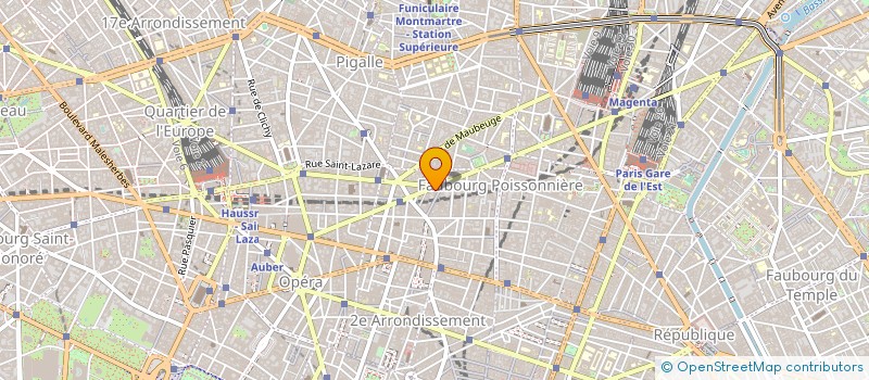 localisation de l'entreprise SOCIETE PAM à PARIS
