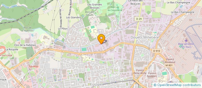 localisation de l'entreprise SOCIETE PAMIR à TOURS