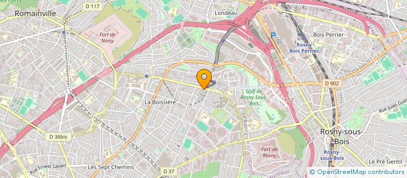 localisation de l'entreprise SOCIETE PAOLINI PERE ET FILS à MONTREUIL