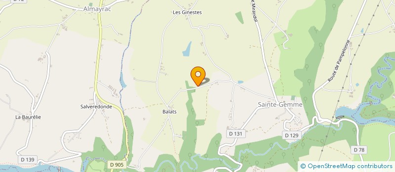 localisation de l'entreprise SOCIETE PAR ACTIONS SIMPLIFIEE BERLOU AVICULTURE à ALMAYRAC