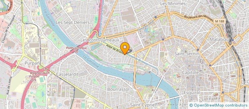 localisation de l'entreprise SOCIETE PAR ACTIONS SIMPLIFIEE D'ARCHITECTURE S/Z ARCHITECTURES à TOULOUSE