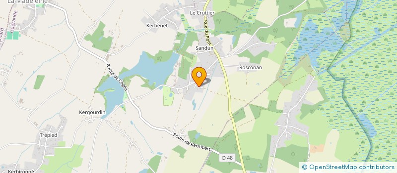 localisation de l'entreprise SOCIETE PAR ACTIONS SIMPLIFIEE DE DRIENO  GUERANDE