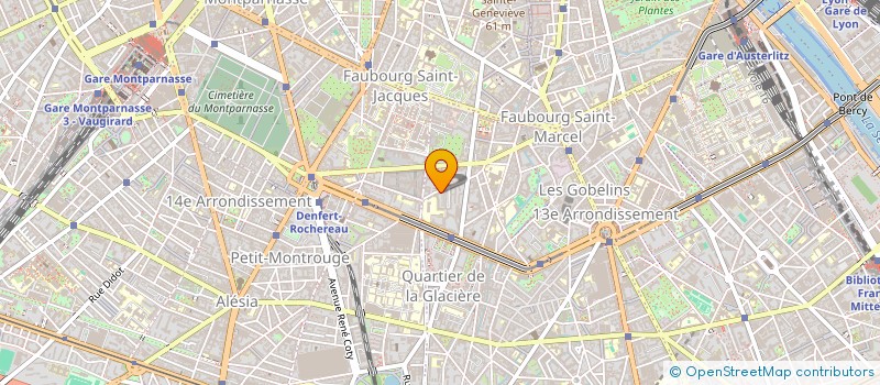 localisation de l'entreprise SOCIETE PAR ACTIONS SIMPLIFIEE DE GARDE D'ARCHIVES SAGA à PARIS