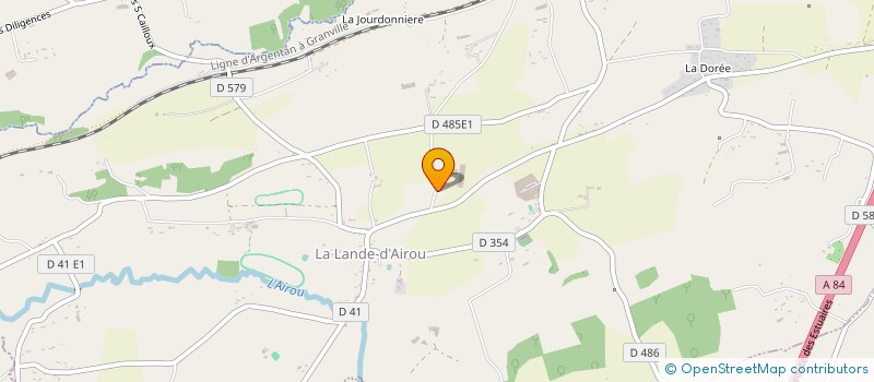 localisation de l'entreprise SOCIETE PAR ACTIONS SIMPLIFIEE DU DOMAINE à LA LANDE-D'AIROU