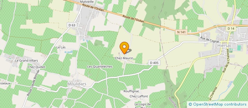 localisation de l'entreprise SOCIETE PAR ACTIONS SIMPLIFIEE DUROSIER REMY  MOULIDARS