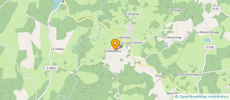 localisation de l'entreprise SOCIETE PAR ACTIONS SIMPLIFIEE GOUNY à VEYRIERES