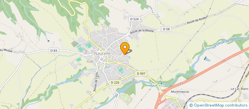 localisation de l'entreprise SOCIETE PAR ACTIONS SIMPLIFIEE SEGALA BETAIL à NAUCELLE