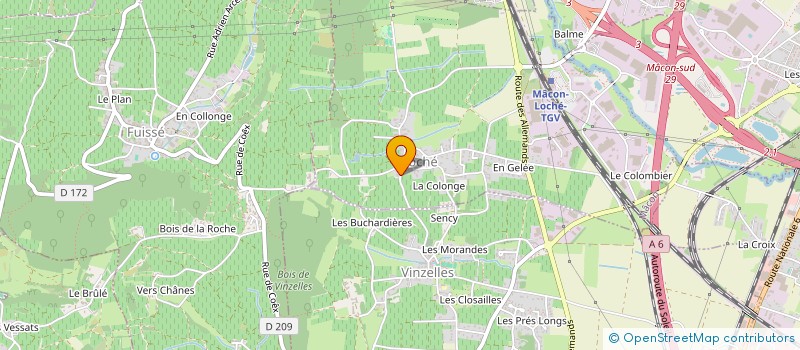 localisation de l'entreprise SOCIETE PAR ACTIONS SIMPLIFIEE UNIPERSONNELLE OLIVIER GIROUX à MACON