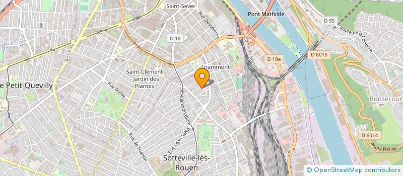 localisation de l'entreprise SOCIETE PARIS à SOTTEVILLE-LES-ROUEN