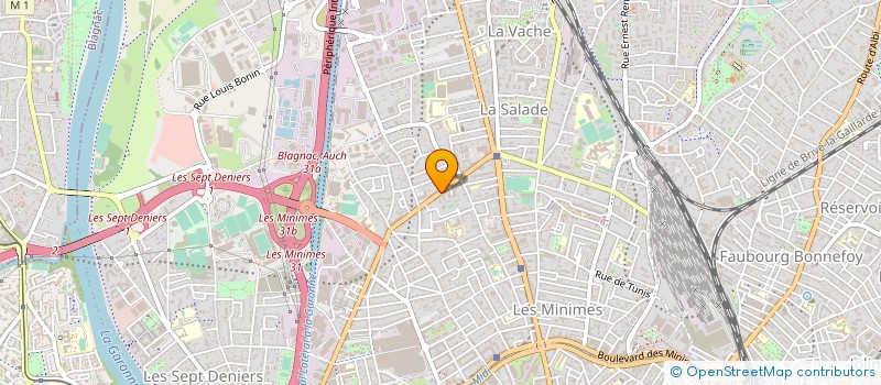localisation de l'entreprise SOCIETE PARIS-DIESEL SA à TOULOUSE