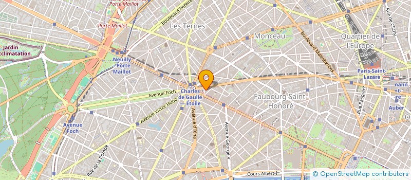 localisation de l'entreprise SOCIETE PARIS ELYSEES  PARIS