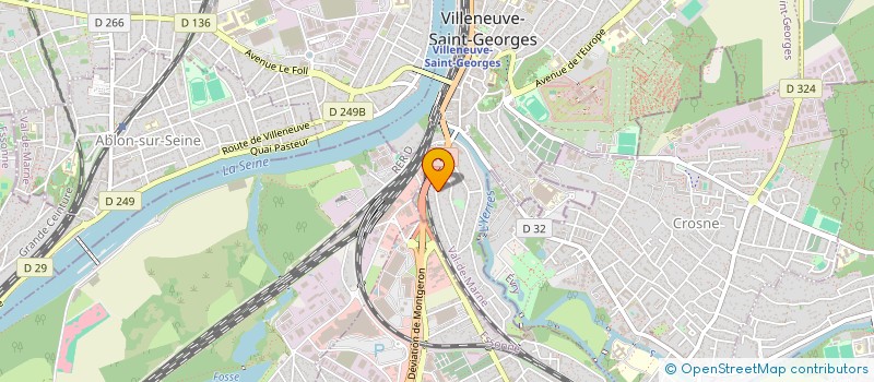 localisation de l'entreprise SOCIETE PARISIEN IMPERMEABILISATION  VILLENEUVE-SAINT-GEORGES