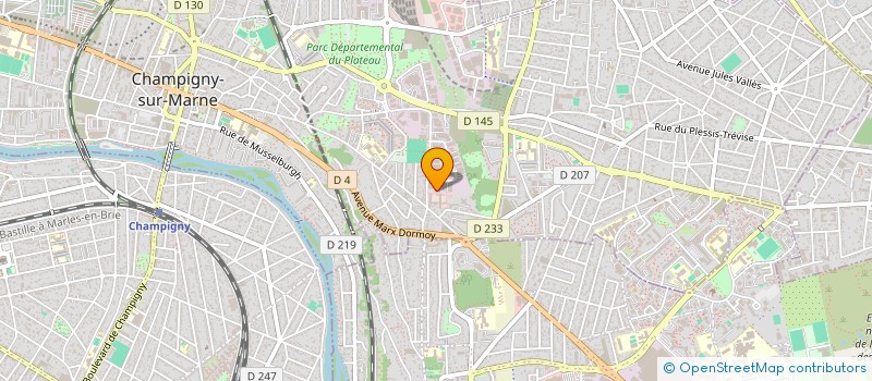 localisation de l'entreprise SOCIETE PARISIENNE D'ELAGAGE à CHAMPIGNY-SUR-MARNE