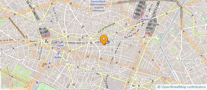 localisation de l'entreprise SOCIETE PARISIENNE D'IMPRESSIONS  PARIS