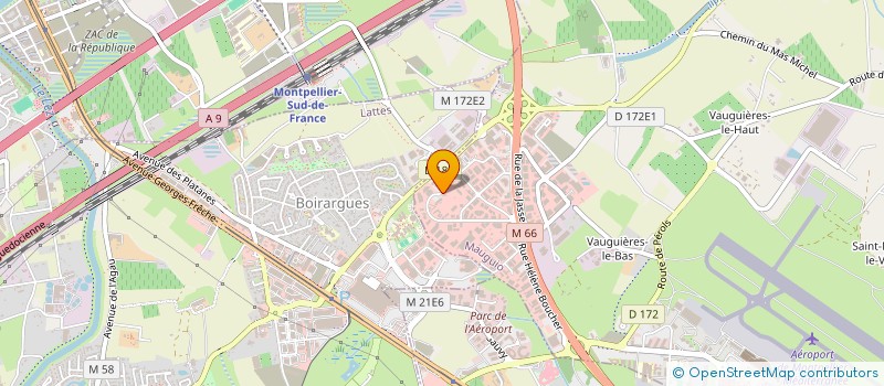 localisation de l'entreprise SOCIETE PARISIENNE D'INVESTISSEMENT EN JOAILLERIE  MAUGUIO