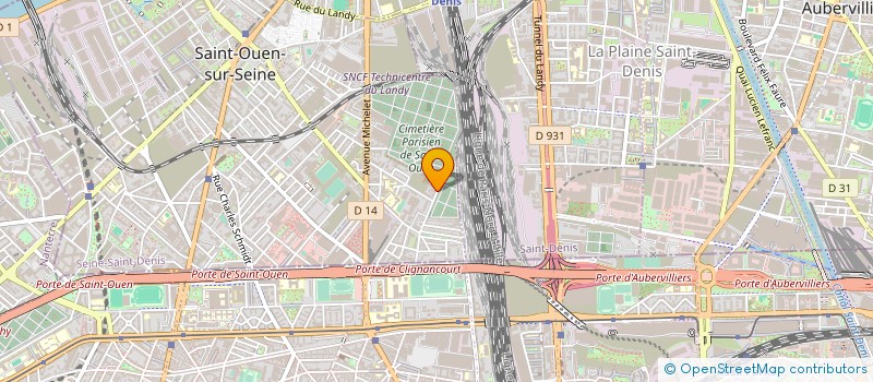 localisation de l'entreprise SOCIETE PARISIENNE DE CHAUFFAGE à SAINT-OUEN-SUR-SEINE