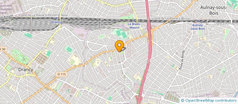 localisation de l'entreprise SOCIETE PARISIENNE DE FENETRE à LE BLANC-MESNIL
