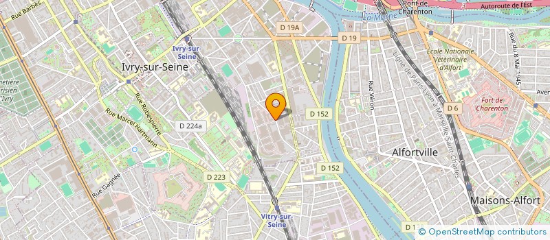 localisation de l'entreprise SOCIETE PARISIENNE DE FRET RAPIDE à PARIS